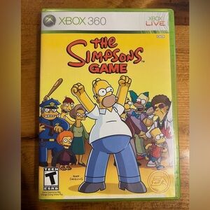 The Simpsons Game Xbox 360. In Box With Manual. Very Good Condition. Clean.
